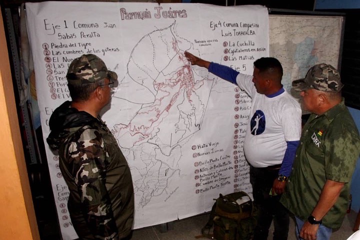 Gobernador Pereira: despejada vía desde sector La Trinidad hasta Guayamure