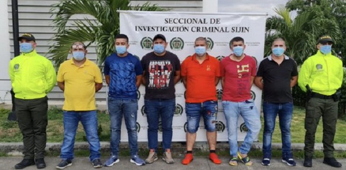 Detienen a sujetos implicados en narcotráfico desde Colombia hacia Venezuela