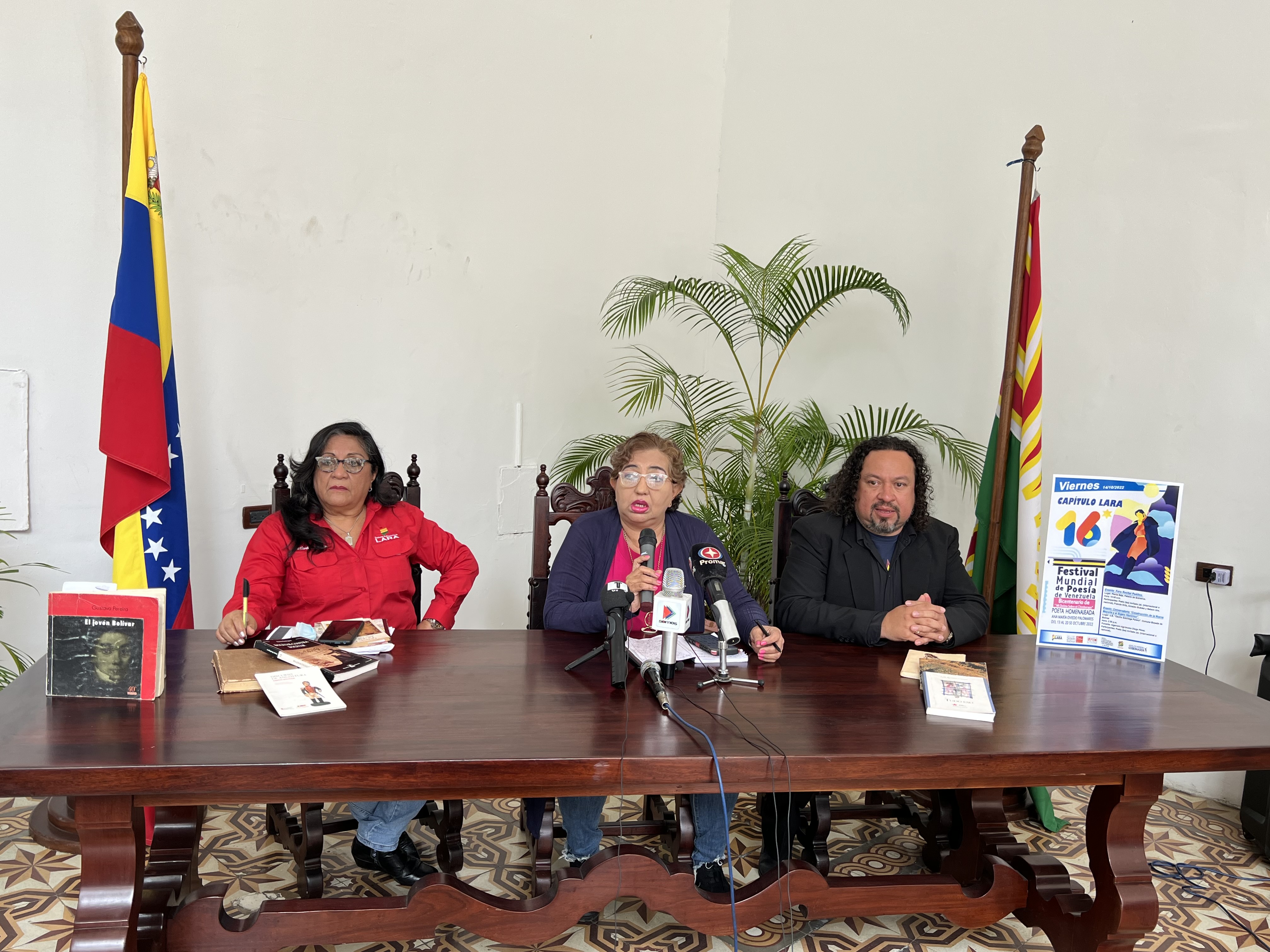 16º Festival Mundial de Poesía recorrerá cuatro municipios de Lara