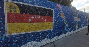 Alcaldía de Buroz realizó aporte en la construcción del Mural ecológico