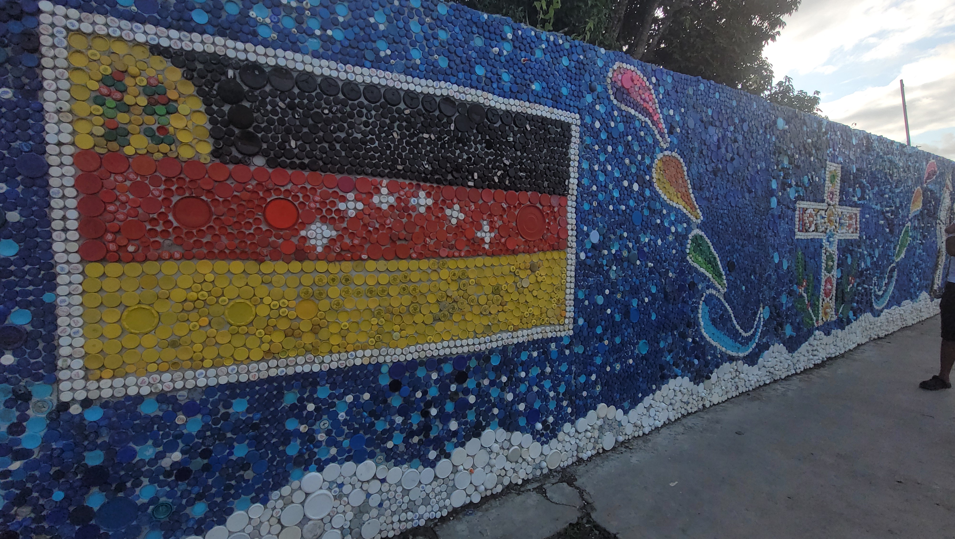 Alcaldía de Buroz realizó aporte en la construcción del Mural ecológico