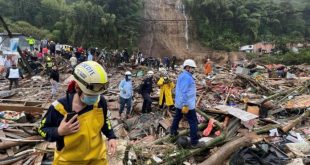 Ascienden a 27 los fallecidos tras deslizamiento de tierra en Colombia