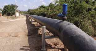 Más de 20 mil familias beneficiadas con la sustitución de 520 metros de tubería en Carora
