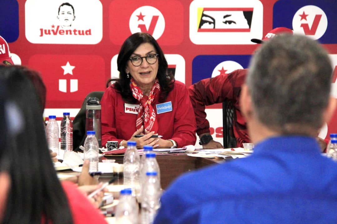 Jacqueline Faría: la tarea es renovar nuestras estructuras para garantizar la victoria nacional