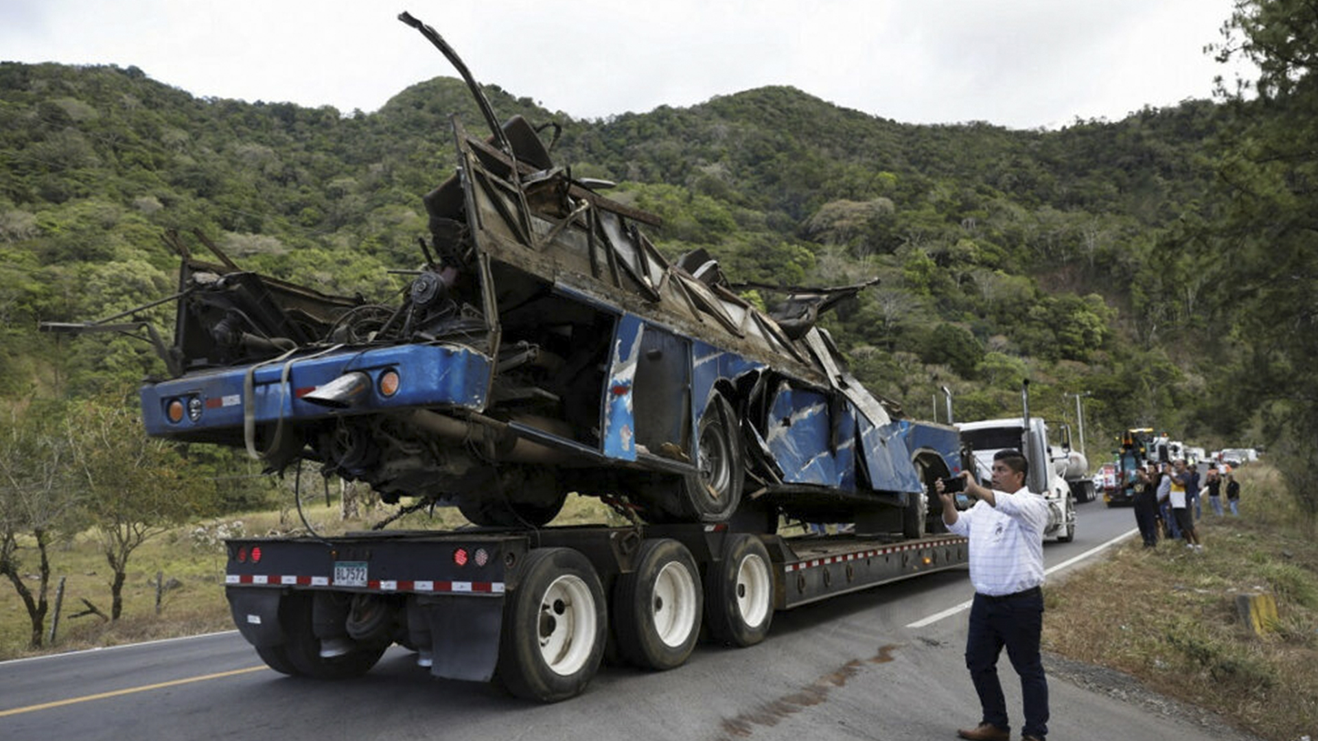 11 venezolanos fallecieron tras accidente de vuelco de bus en Panamá