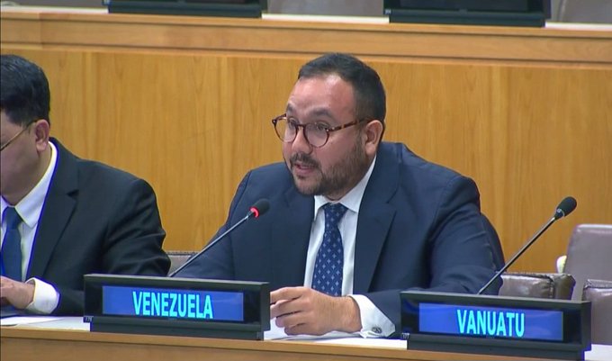 Embajador de Venezuela alertó ataque contra Carta de la ONU