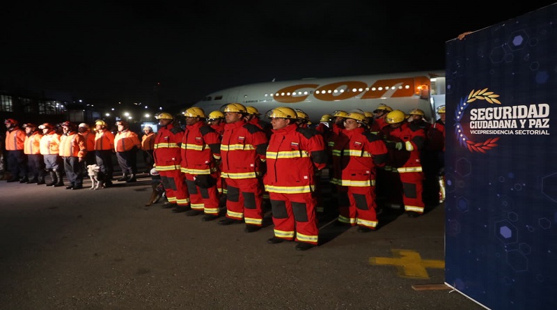 Fuerza humanitaria “Simón Bolívar” llegó a Turquía y Siria para respaldar labores de rescate