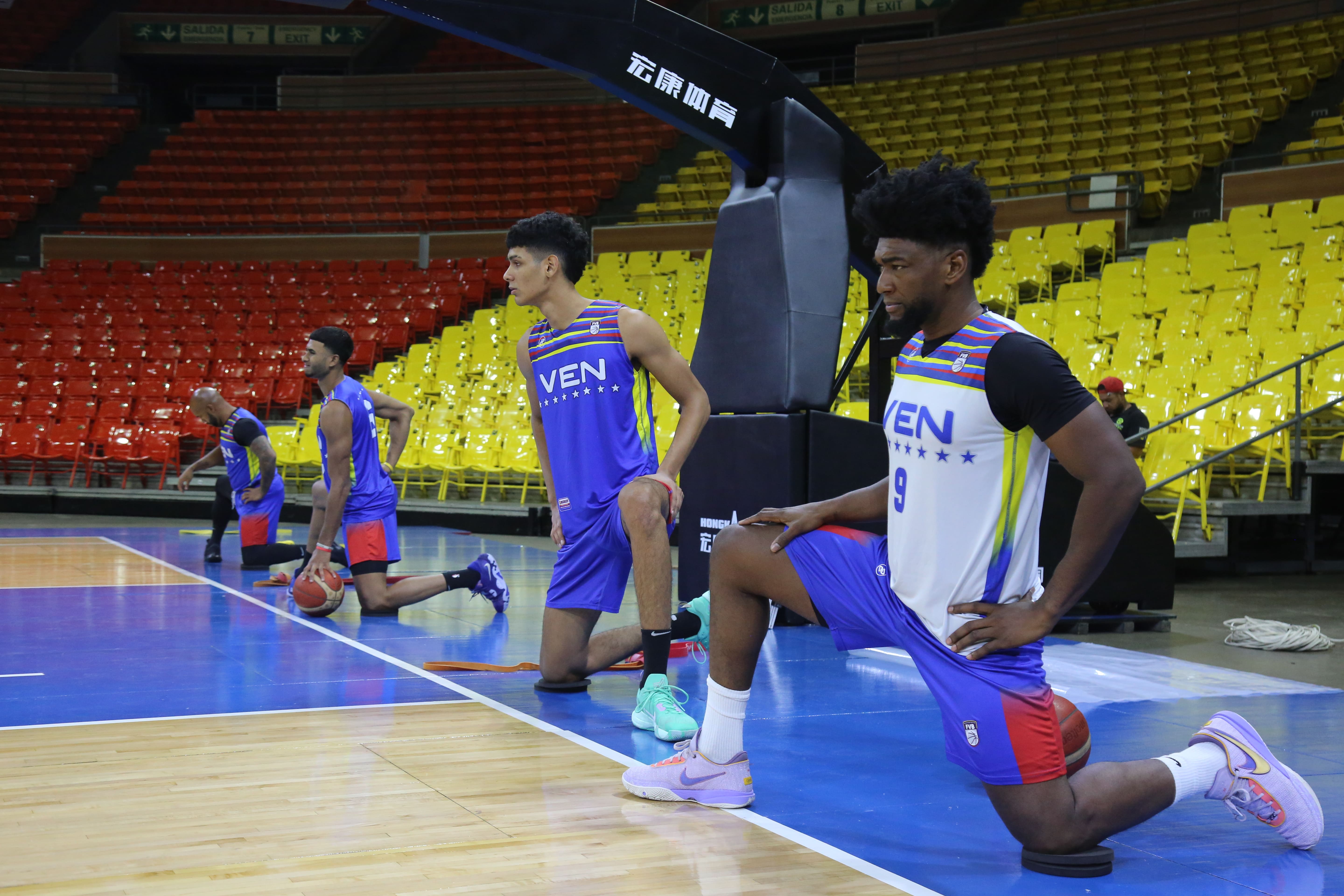 Venezuela comenzó la concentración en el Poliedro previa a la sexta ventana FIBA