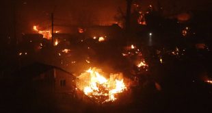 Estado de Excepción de Catástrofe en Chile tras incendios forestales