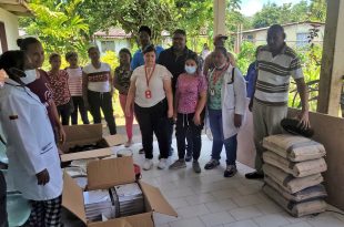 Entregaron materiales para el Ambulatorio de Las Toros en Miranda