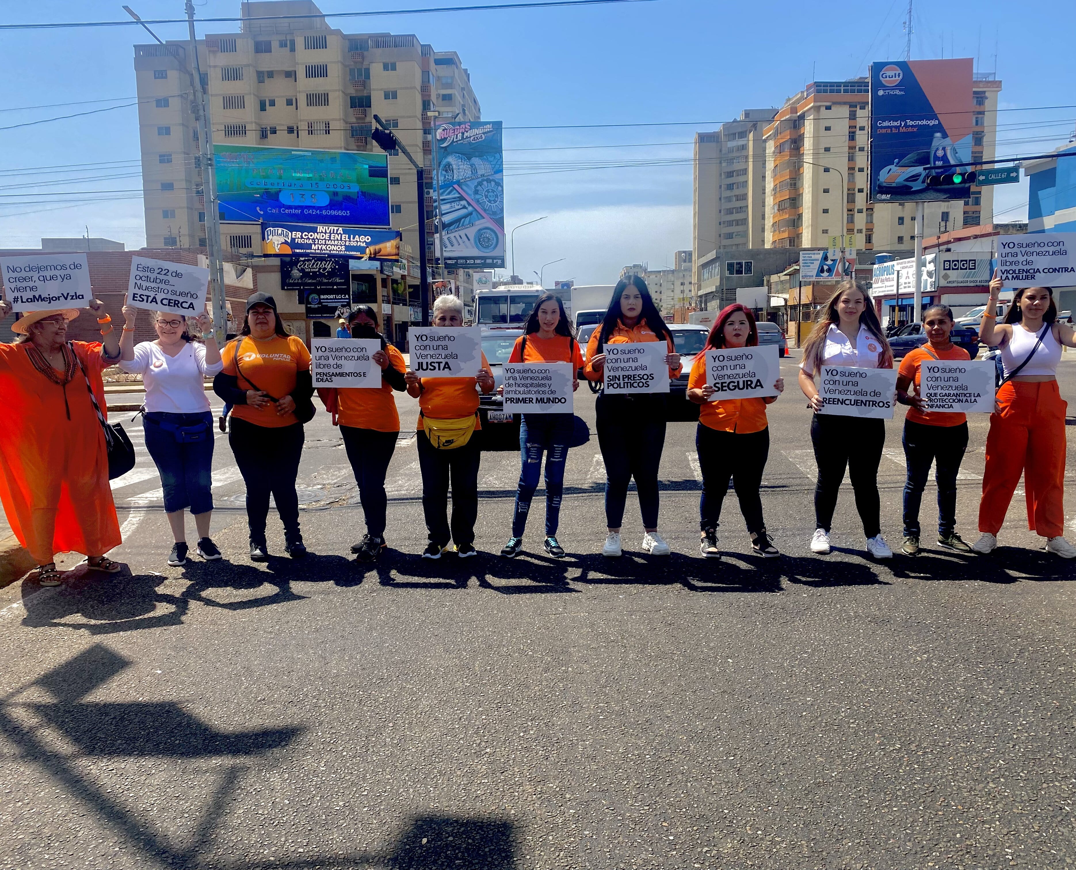 Mujeres de Voluntad Popular en el Zulia: queremos vivir en una Venezuela productiva