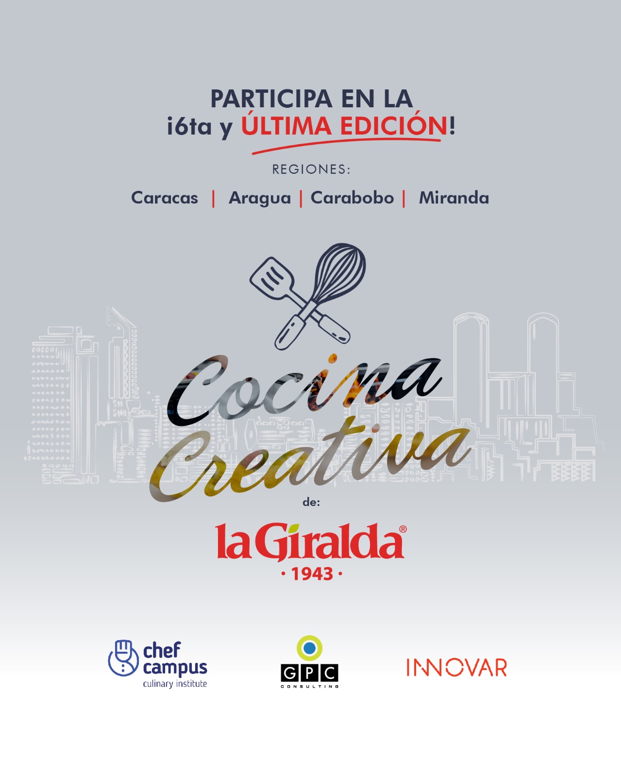 Región Central de Venezuela será la ruta para la 6ta edición del Concurso Cocina Creativa