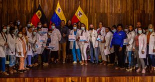 Reconocieron la labor de más de 50 médicos del municipio Buroz