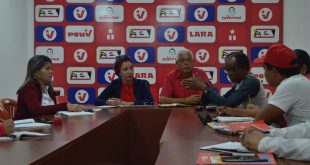 En Lara: Equipo formador del PSUV sigue desplegado en la entidad