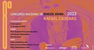 Vuelve concurso nacional de Poesía Joven Rafael Cadenas