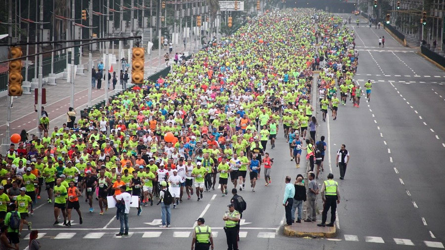 En Caracas recibirán a 5 mil corredores provenientes de distintos Estados de Venezuela