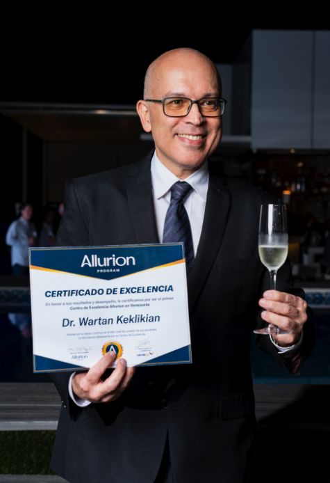 Médico venezolano: Dr. Wartan Keklikian, lidera programa Allurion