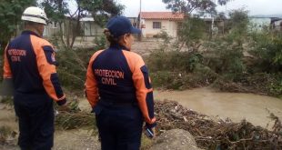 56 viviendas afectadas por lluvias en los municipios Crespo e Iribarren