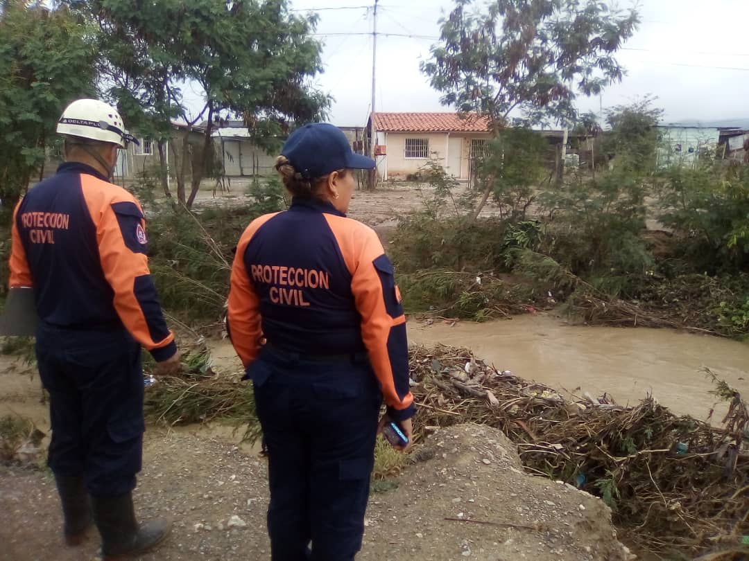 56 viviendas afectadas por lluvias en los municipios Crespo e Iribarren