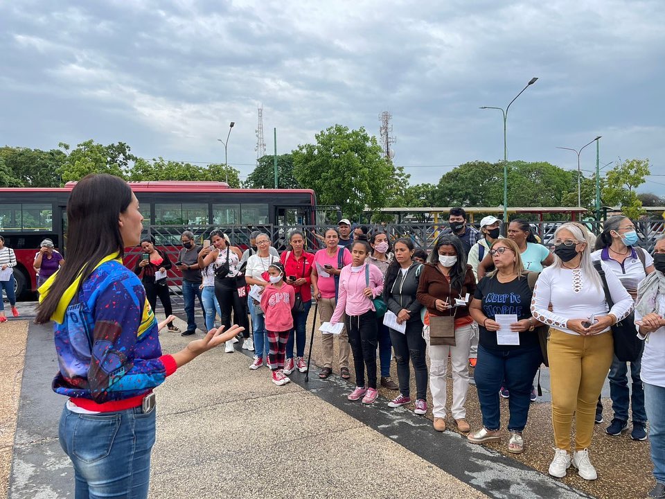 Más de 600 personas fueron movilizadas en la Ruta de los 7 Templos en Barquisimeto