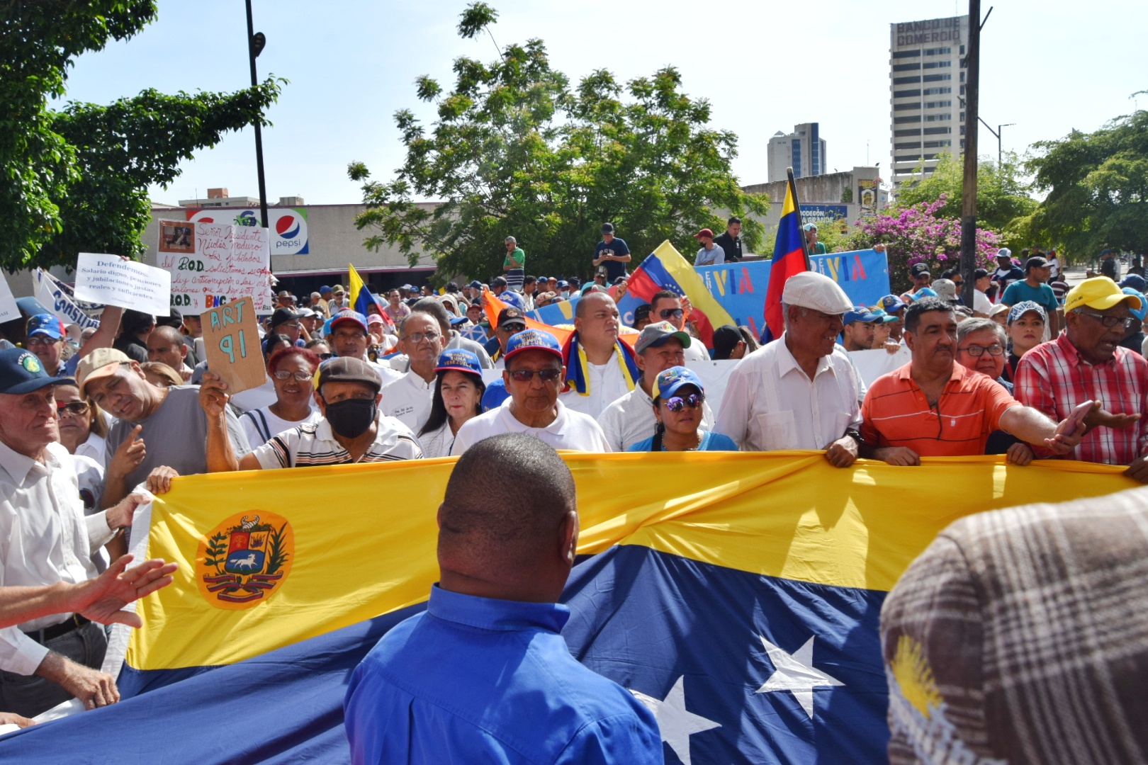 Voluntad Popular: trabajadores zulianos conmemoraron su día protestando en las calles