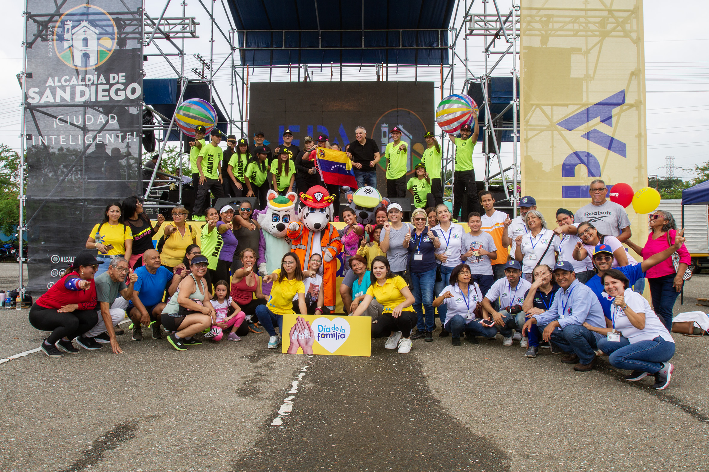 Más de mil personas disfrutaron del Día de la Familia en San Diego - Carabobo