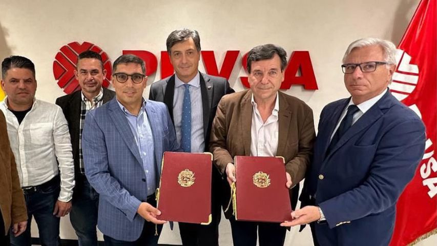 Autoridades de Pdvsa firmaron permiso para exportación de líquidos de gas a Repsol y Eni