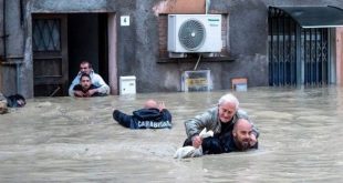 Nueve fallecidos y 20 mil evacuados tras inundaciones en Italia por las lluvias