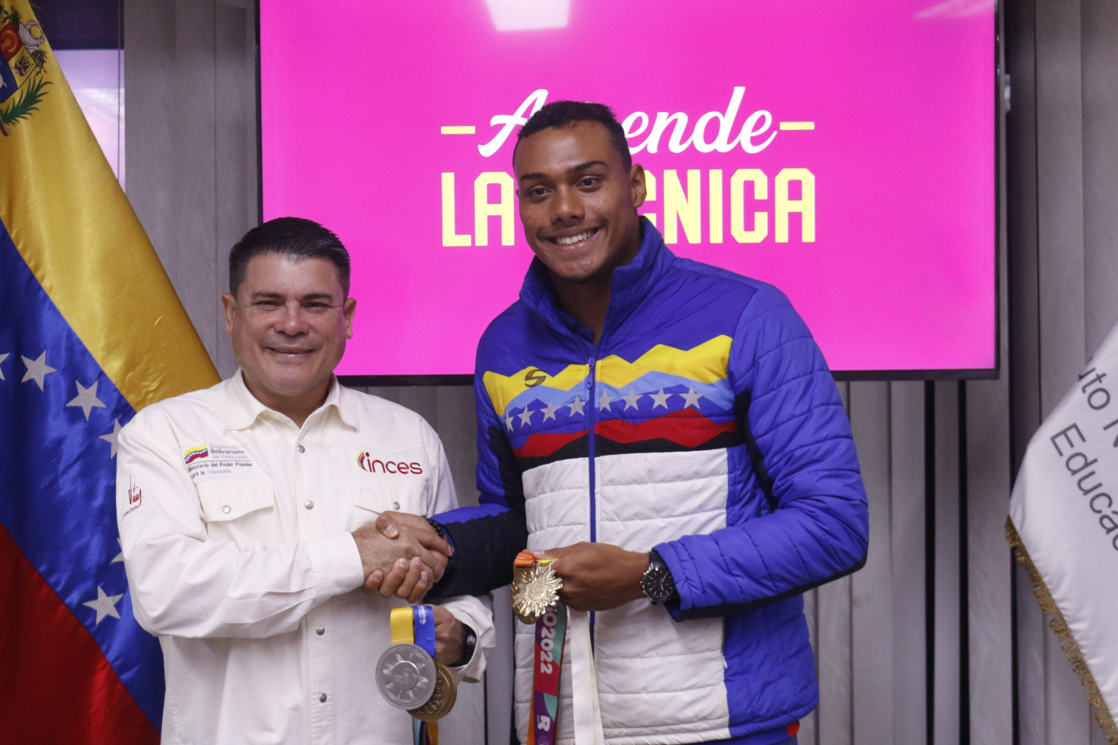 Atleta Emil Pérez Ávila fue nombrado Embajador Inces