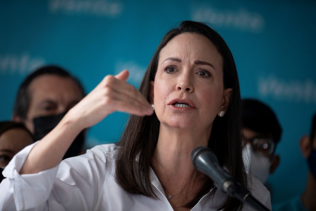 María Corina Machado desestimó su inhabilitación