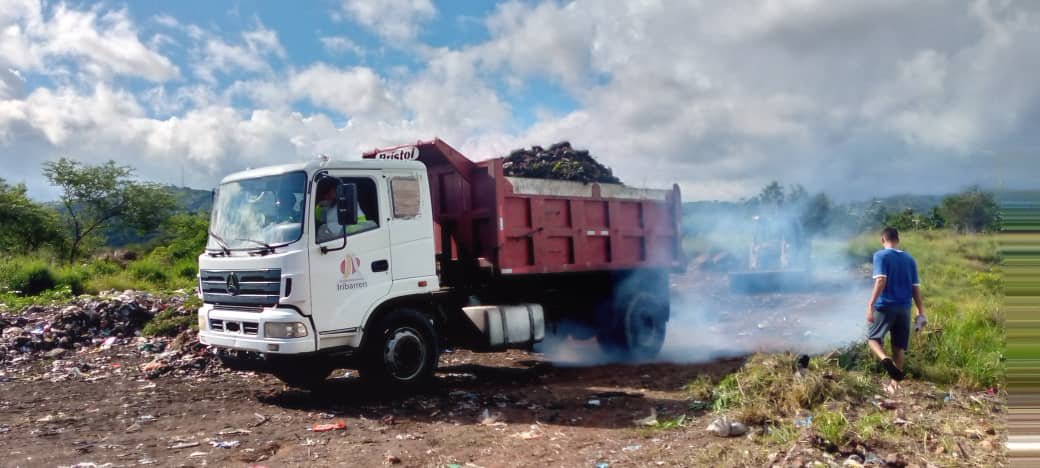 Imaubar retiró vertedero improvisado en el sector Antonio Ricaurte de Loma de León