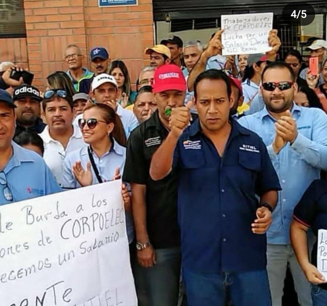 Trabajadores de Corpoelec denunciaron retardos laborales frente a la Inspectoría del Trabajo