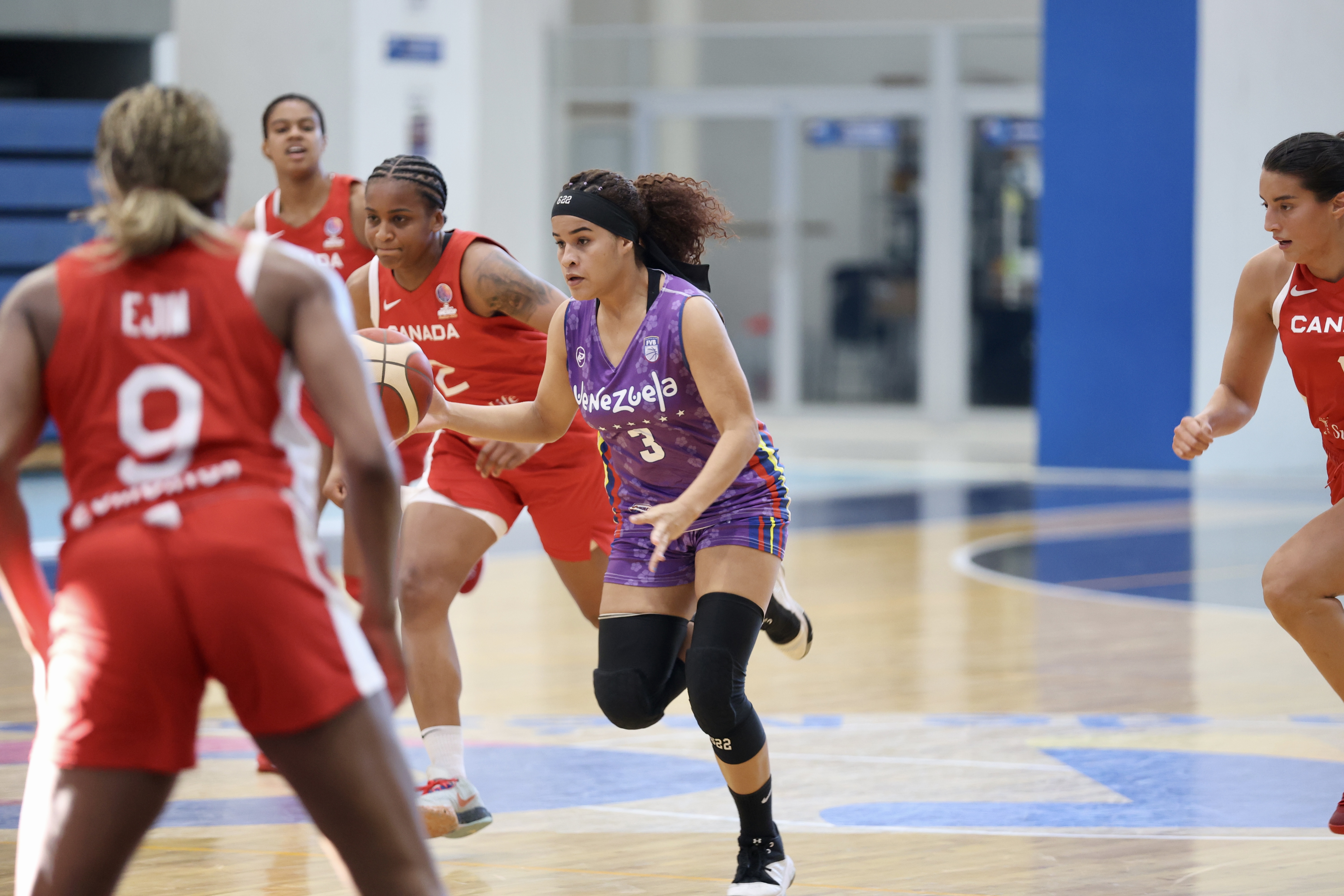 Venezuela cayó ante Canadá en partido de preparación para la AmeriCup Femenina 2023
