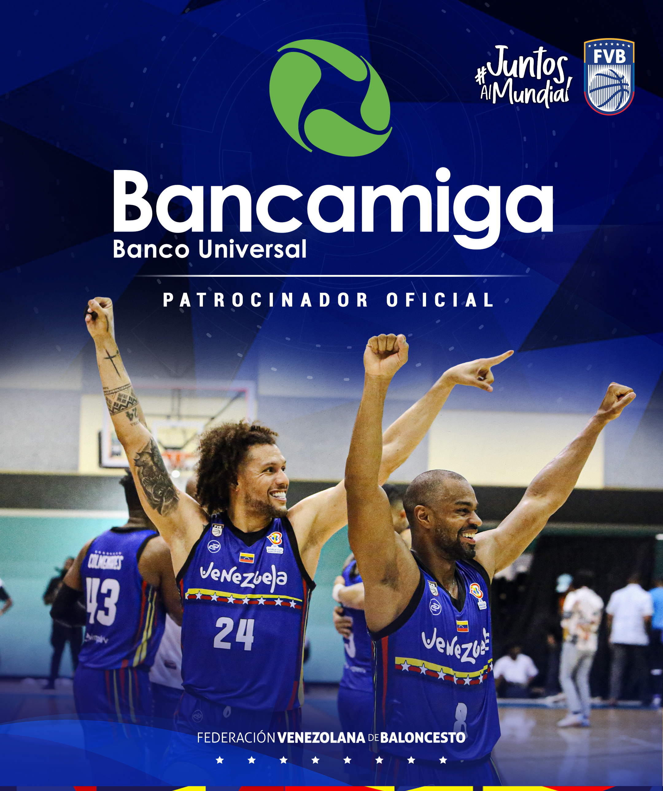 Bancamiga se convierte en patrocinador oficial de la FVB