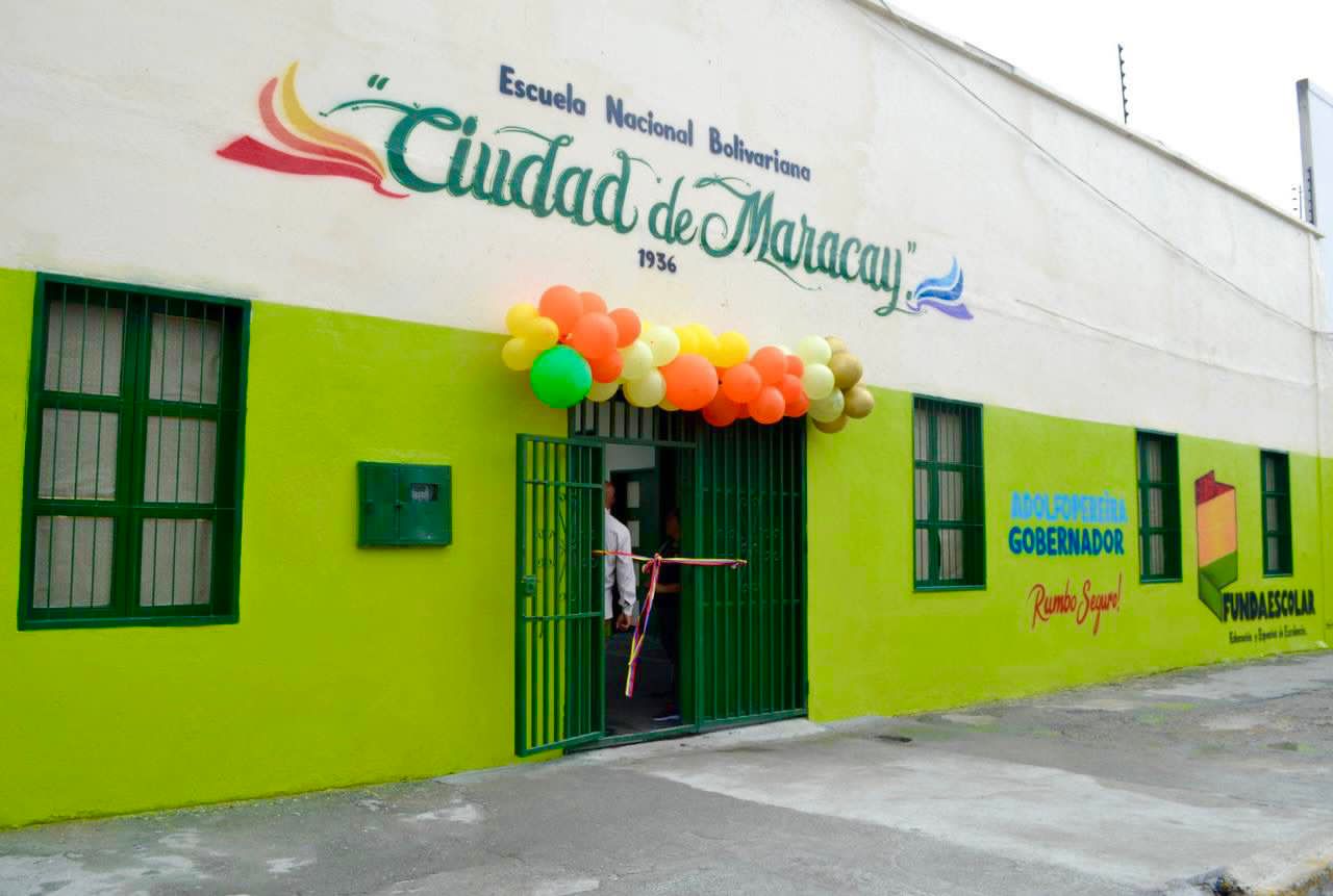 Rehabilitaron la Escuela Nacional Bolivariana Ciudad de Maracay en el centro de Barquisimeto