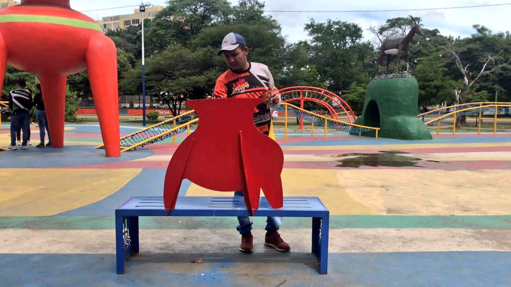 Alcaldía de Iribarren recupera, mejora y embellece Plaza de la Ruezga Sur